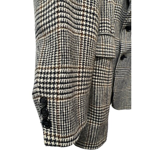 Vintage Farah Clothing Men Blazer Plaid Box Jacket Trend - Picture 3 of 11